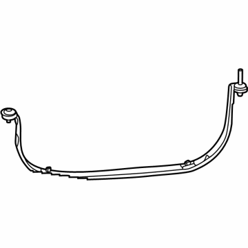 Mercedes-Benz GLC63 AMG S E Performance Fuel Tank Strap - 254-470-54-00