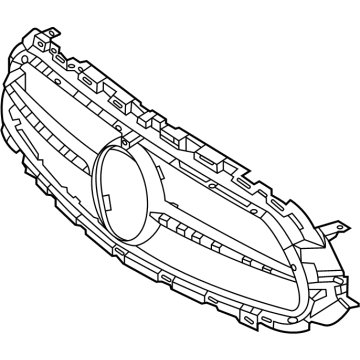 Mercedes-Benz E450 Grille - 213-888-95-00