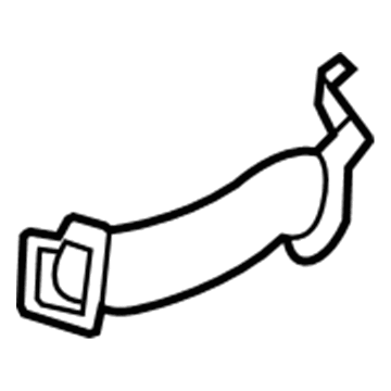Mercedes-Benz CL63 AMG Exhaust Pipe - 278-140-01-08