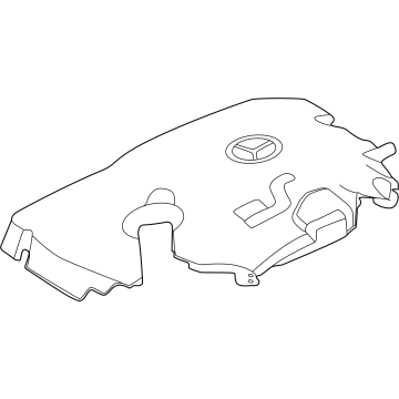 Mercedes-Benz Sprinter 3500XD Engine Cover - 651-010-64-23