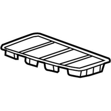 Mercedes-Benz SLK250 Grille - 172-880-02-85