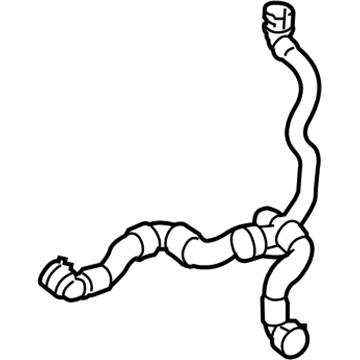 Mercedes-Benz C350e Water Hose - 205-501-16-91