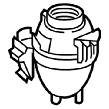 Mercedes-Benz SL43 AMG Coolant Reservoir - 205-500-05-49