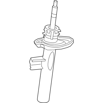 Mercedes-Benz EQB 250+ Strut Housing - 243-323-02-00
