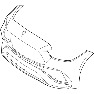 Mercedes-Benz Bumper Cover - 206-885-92-01-9999