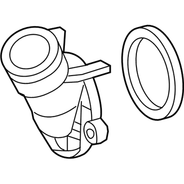 Mercedes-Benz SLK55 AMG Coolant Reservoir Hose - 113-203-03-75