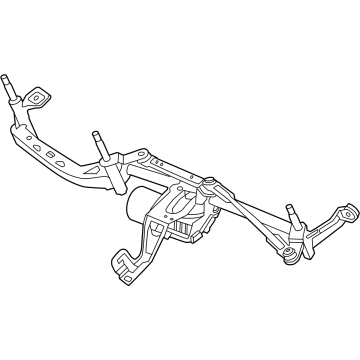 Mercedes-Benz EQE 500 SUV Wiper Pivot - 297-820-73-01