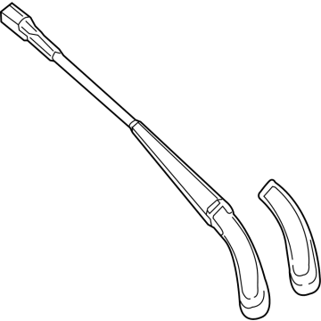 Mercedes-Benz EQS 450+ Wiper Arm - 297-820-45-00
