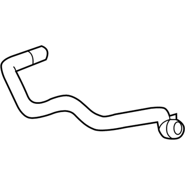 Mercedes-Benz CL65 AMG Coolant Reservoir Hose - 221-501-92-82