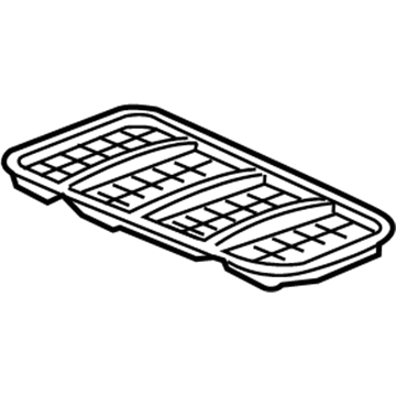 Mercedes-Benz ML550 Grille - 166-880-02-05