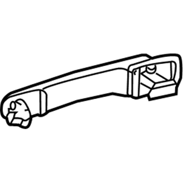 Mercedes-Benz CLK320 Exterior Door Handle - 208-760-02-70-9999