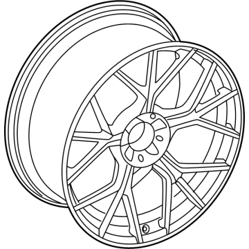 Mercedes-Benz AMG GT 55 Alloy Wheels - 192-401-14-00-7X71