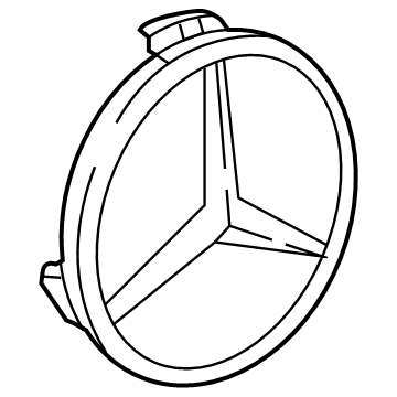 Mercedes-Benz AMG GT 55 Wheel Bearing Dust Cap - 000-400-38-00-1190