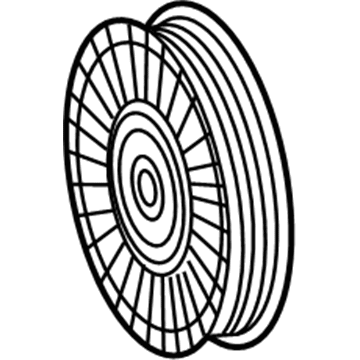Mercedes-Benz Timing Belt Idler Pulley - 611-234-01-93
