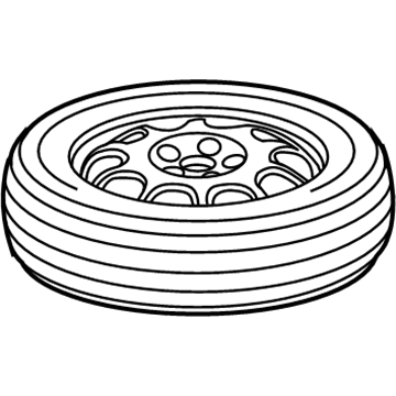 Mercedes-Benz Spare Wheel - 230-400-67-03