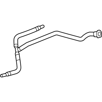 Mercedes-Benz SLC300 Coolant Reservoir Hose - 172-501-25-00