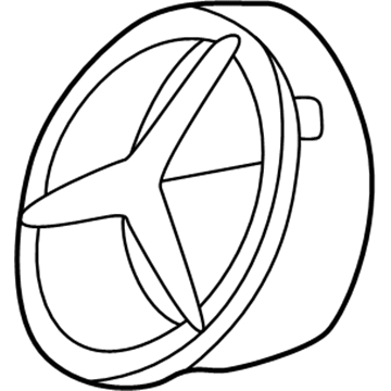 Mercedes-Benz SLK320 Emblem - 170-888-00-86