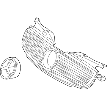 Mercedes-Benz SLK230 Grille - 170-880-06-85