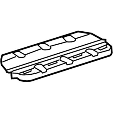 Mercedes-Benz Oil Pan Baffle - 275-014-08-66