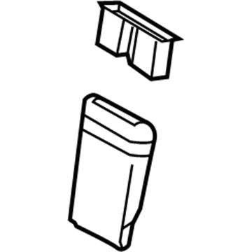 Mercedes-Benz 246-970-03-30-7M48 Armrest 246-970-03-30-7M48 Mercedes-Benz Armrest Illustration 1 of 1