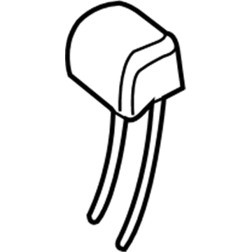 Mercedes-Benz 176-970-01-00-64-8M62 Headrest, Outer Mercedes-Benz 176-970-01-00-64-8M62 Headrest, Outer