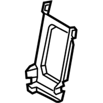Mercedes-Benz 246-923-04-00-9051 Armrest Cover 246-923-04-00-9051 Mercedes-Benz Armrest Cover Illustration 1 of 1