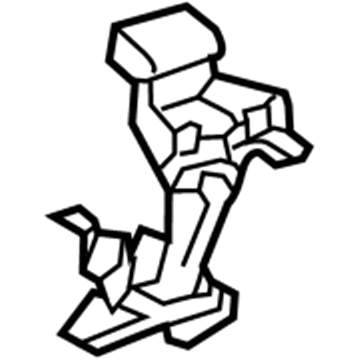 Mercedes-Benz 176-920-03-24 Hinge Assembly 176-920-03-24 Mercedes-Benz Hinge Assembly Illustration 1 of 1