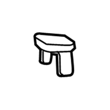 Mercedes-Benz 176-920-00-00 Seat Back Frame Retainer 176-920-00-00 Mercedes-Benz Seat Back Frame Retainer Illustration 1 of 1