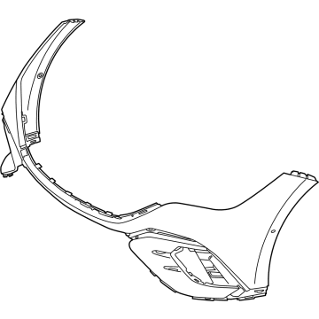 Mercedes-Benz EQE 350 Bumper - 295-885-46-01-9999