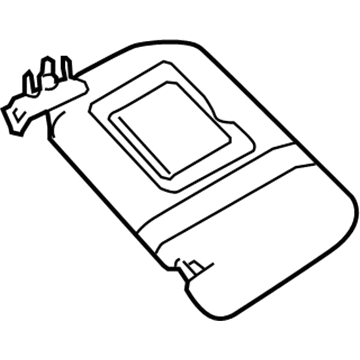 Mercedes-Benz R500 Sun Visor - 251-810-07-00-7F59