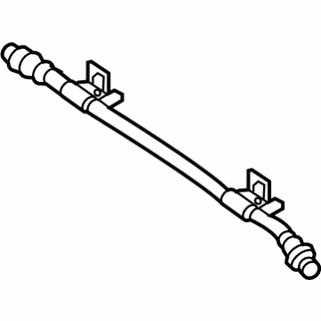 Mercedes-Benz C63 AMG S E Performance Radiator Hose - 206-501-52-02