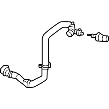 Mercedes-Benz C63 AMG S E Performance Water Hose - 206-501-23-04
