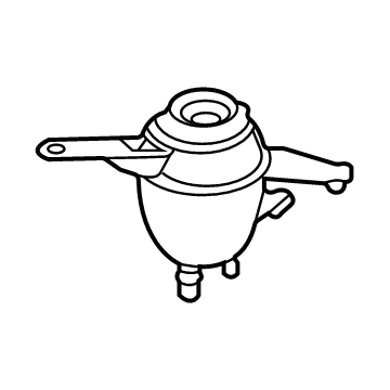 Mercedes-Benz CLE53 AMG Coolant Reservoir - 206-500-01-00
