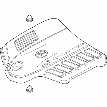 Mercedes-Benz S500 Engine Cover - 256-010-16-03
