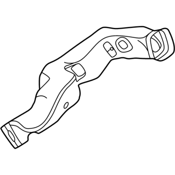 Mercedes-Benz CLE53 AMG Air Duct - 206-831-13-00