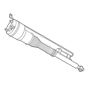 Mercedes-Benz S550e Strut Housing - 222-320-73-13