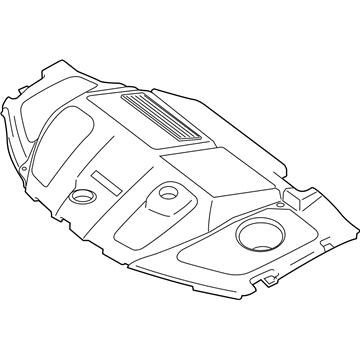 Mercedes-Benz ML450 Engine Cover - 164-520-03-22