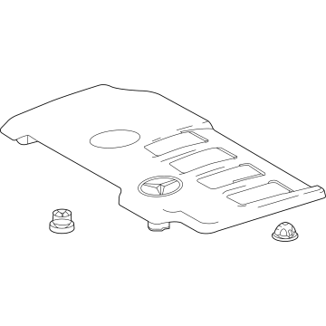 Mercedes-Benz Engine Cover - 260-010-00-00