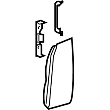 Mercedes-Benz Fuel Door - 906-750-00-04-64