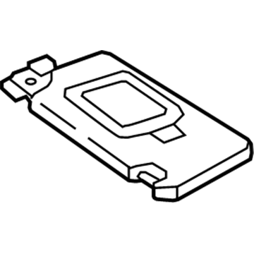 Mercedes-Benz Sun Visor - 205-810-76-04-9H43