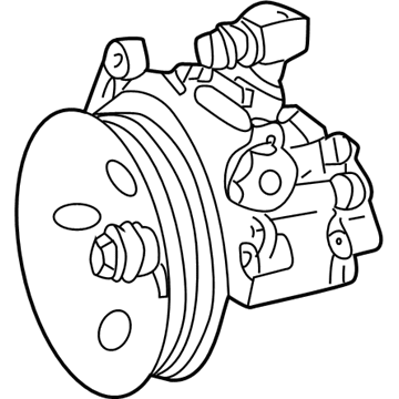Mercedes-Benz 003-466-40-01 Power Steering Pump Mercedes-Benz 003-466-40-01 Power Steering Pump
