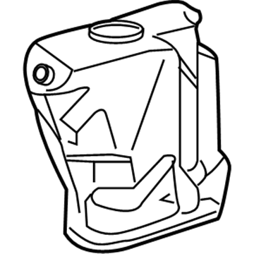 Mercedes-Benz SL55 AMG Windshield Washer Fluid Reservoir - 230-869-00-20
