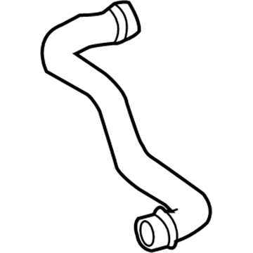Mercedes-Benz CLK63 AMG Coolant Reservoir Hose - 209-501-30-82