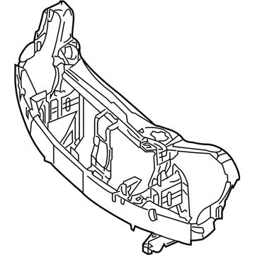 Mercedes-Benz CLK320 Radiator Support - 209-620-72-34