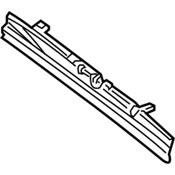 Mercedes-Benz CLK63 AMG Air Deflector - 209-500-01-16