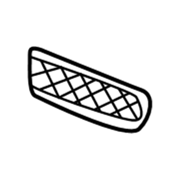 Mercedes-Benz SLK230 Grille - 170-885-01-23