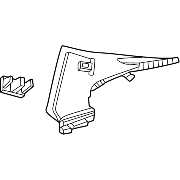 Mercedes-Benz CLE53 AMG Pillar Panels - 236-690-41-00-1D34