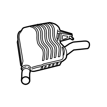Mercedes-Benz E53 AMG Exhaust Pipe - 257-490-66-00
