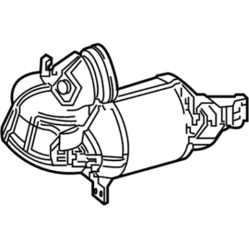 Mercedes-Benz GLE53 AMG SUV Catalytic Converter - 256-140-99-00