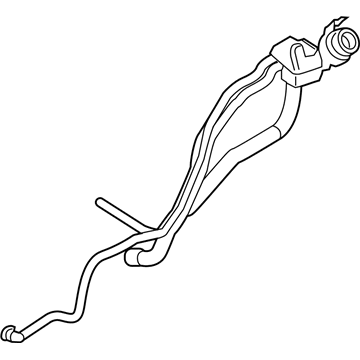 Mercedes-Benz Fuel Filler Neck - 177-470-03-00